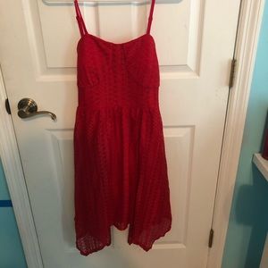 No Boundaries Red Dress